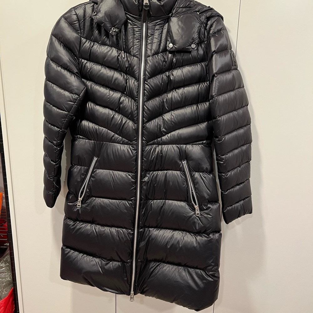 Authentic Mackage Black Puffer Coat